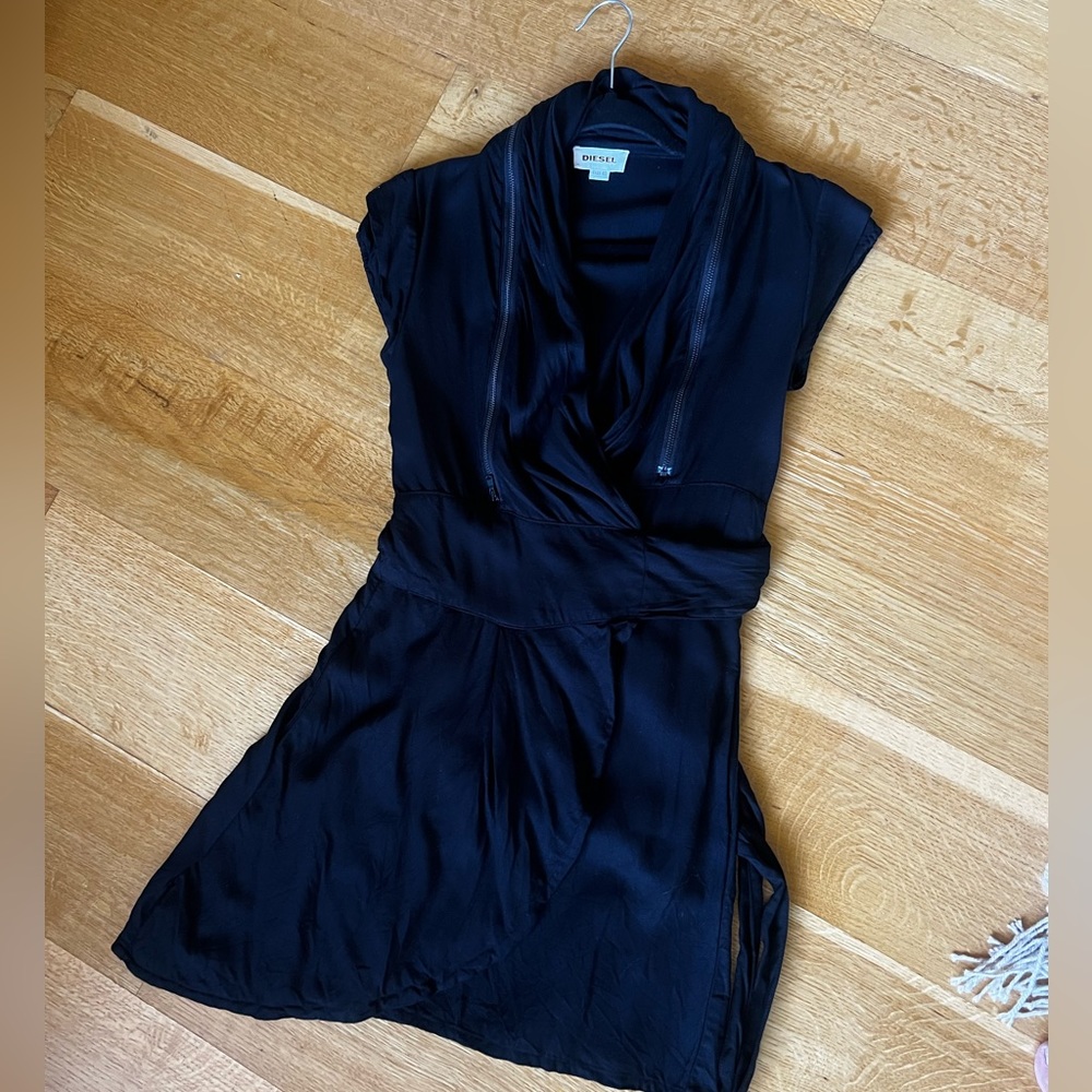 Diesel mini wrap dress
